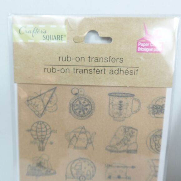 Crafters Square Rub-On Transfers 2 Sets - Picture 3 of 6